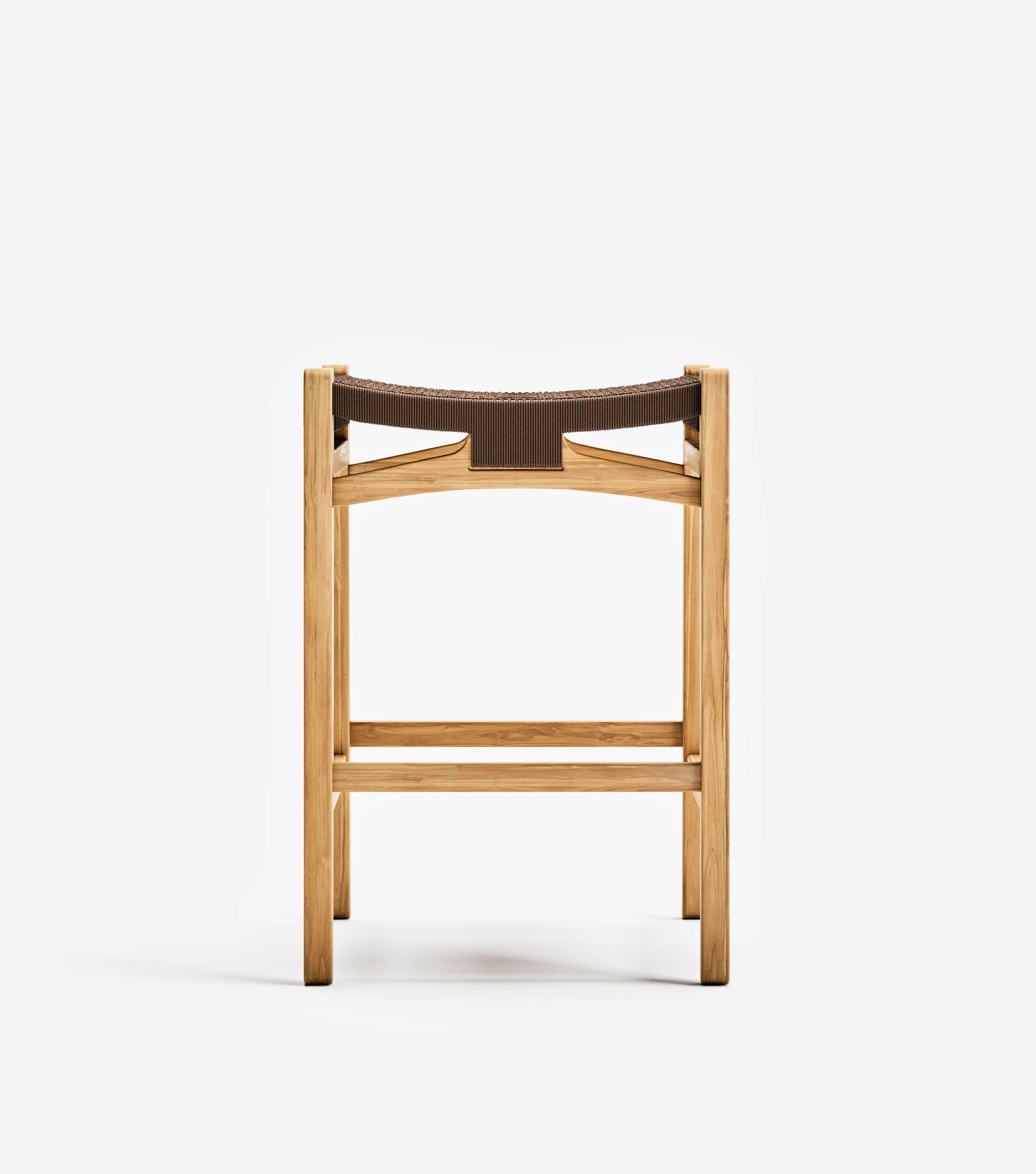 Natural / Chocolate V Braided Cord / Counter