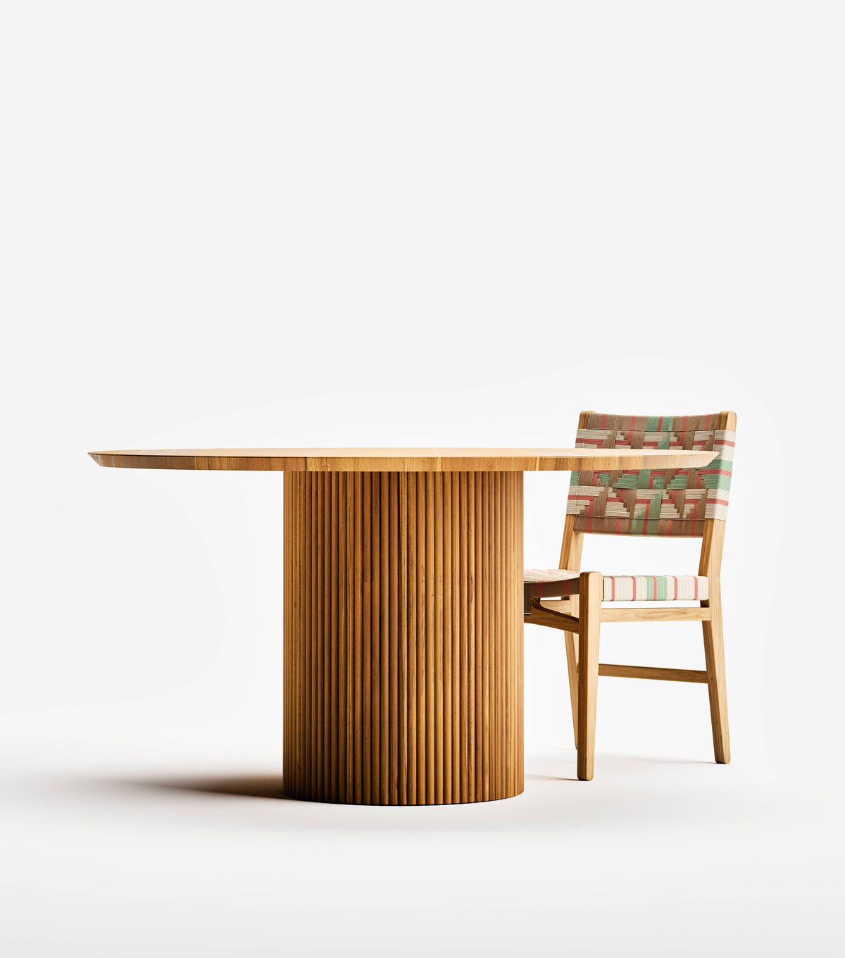 Natural Teak / Mar Pattern