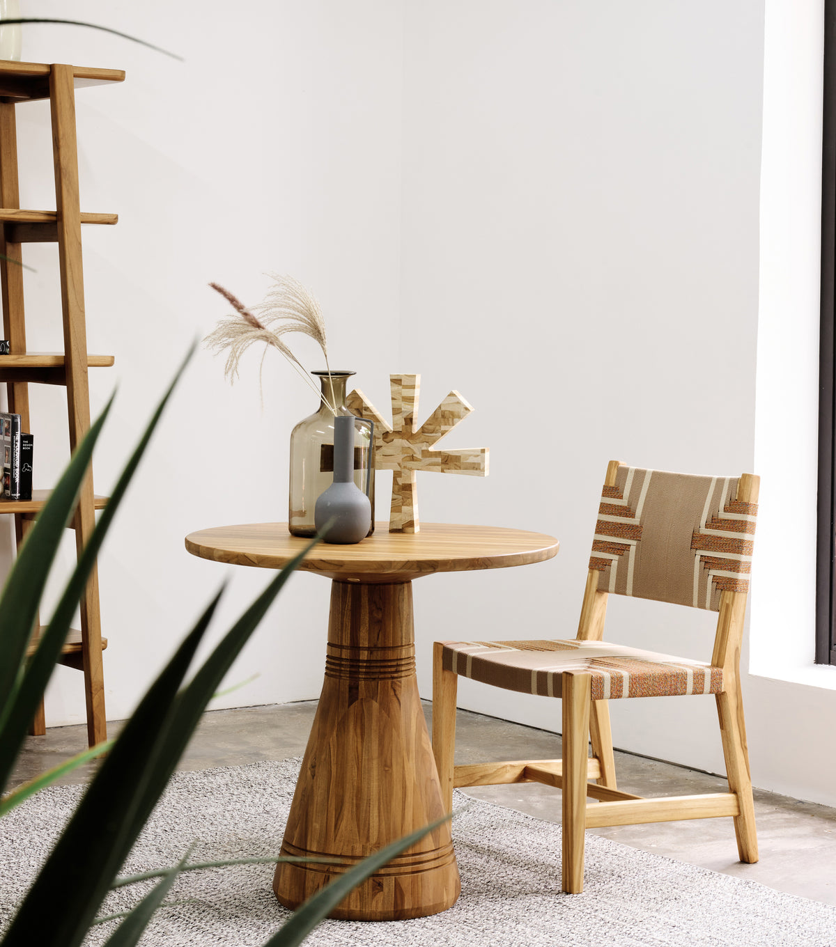 Natural Teak / Reynaga Pattern