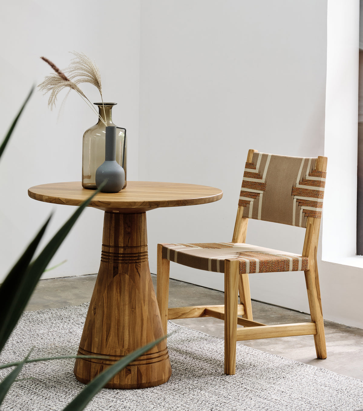 Natural Teak / Reynaga Pattern