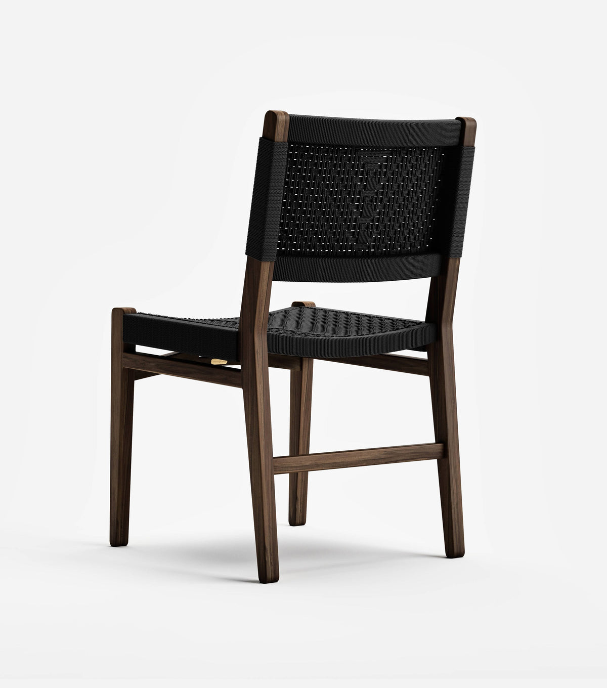 Coffee Teak / Black V Braided Cord