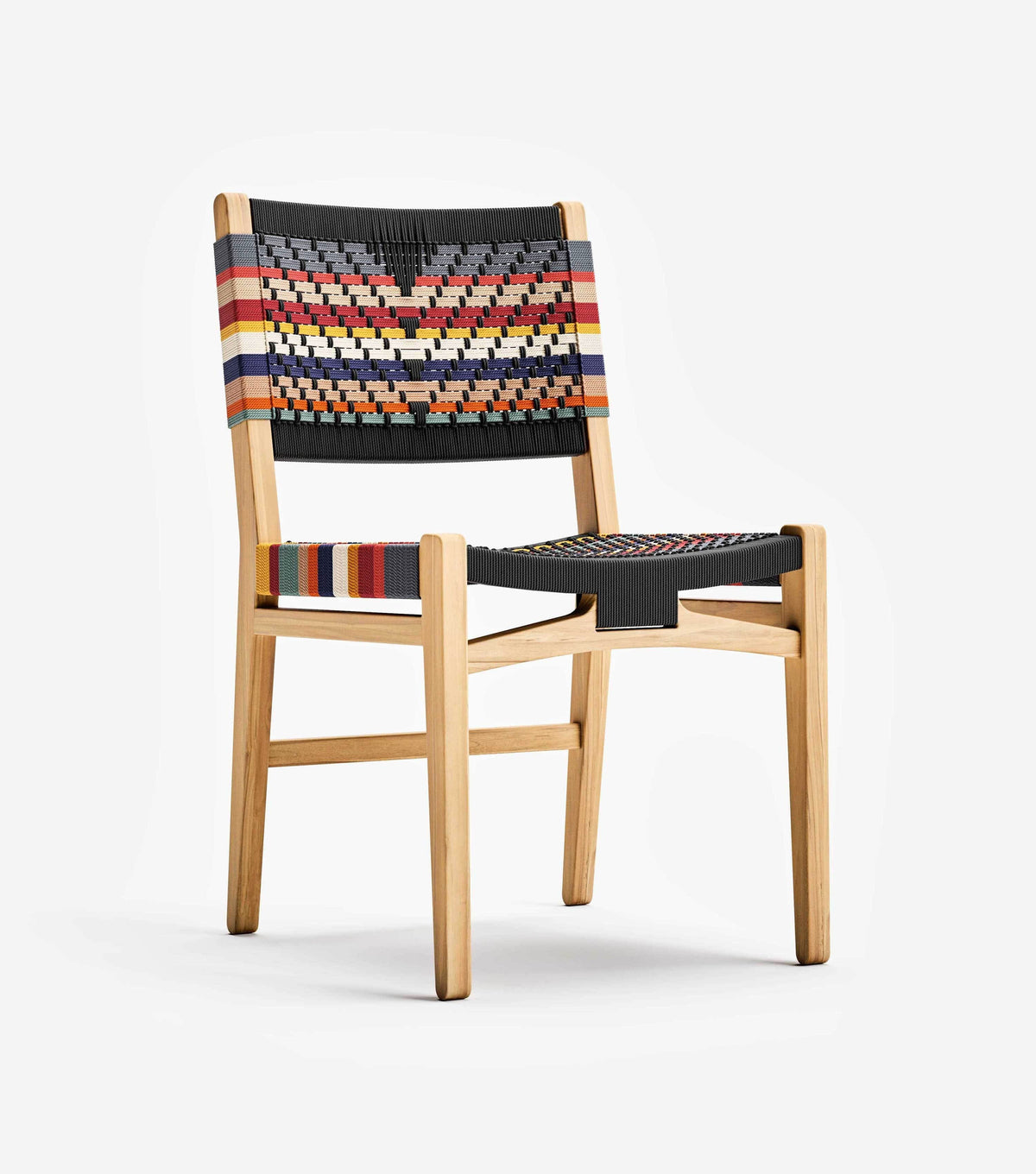 Natural Teak / San Geronimo Pattern