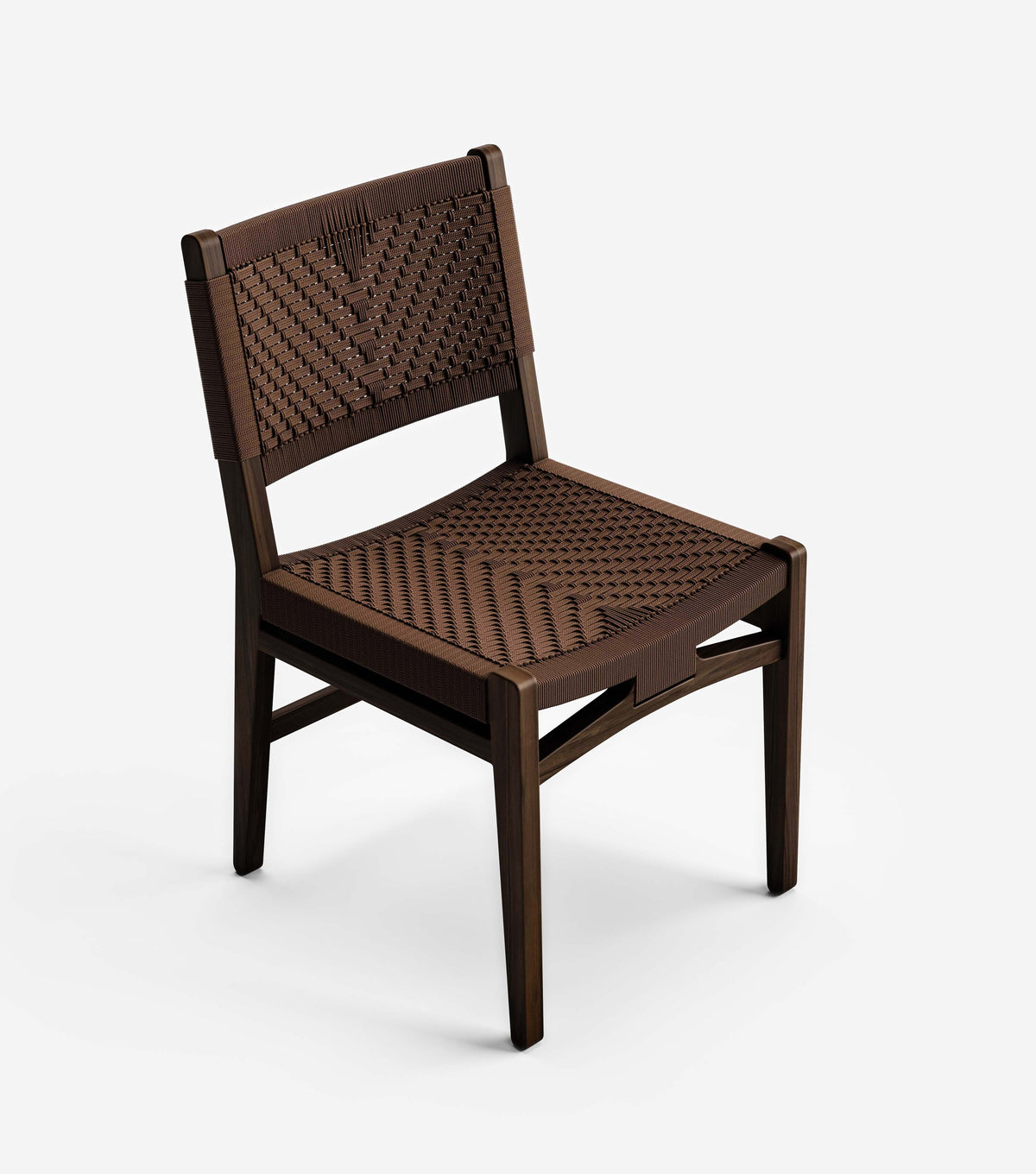 Coffee Teak / Chocolate V Braided Cord