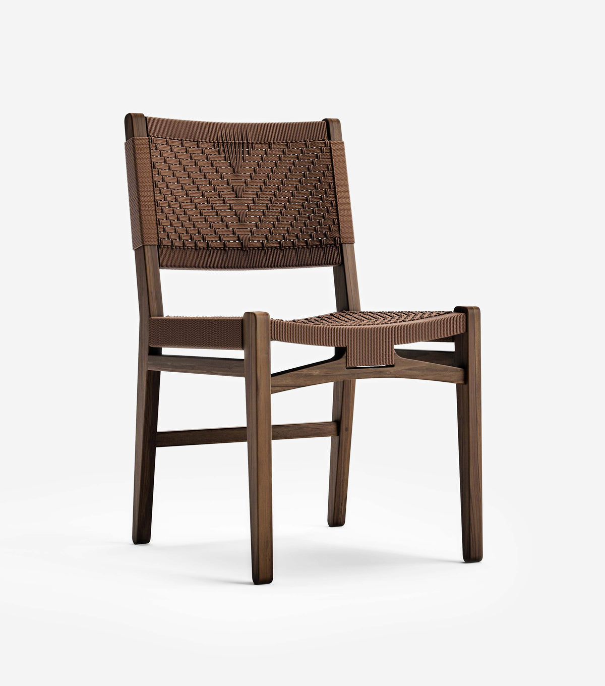 Coffee Teak / Chocolate V Braided Cord