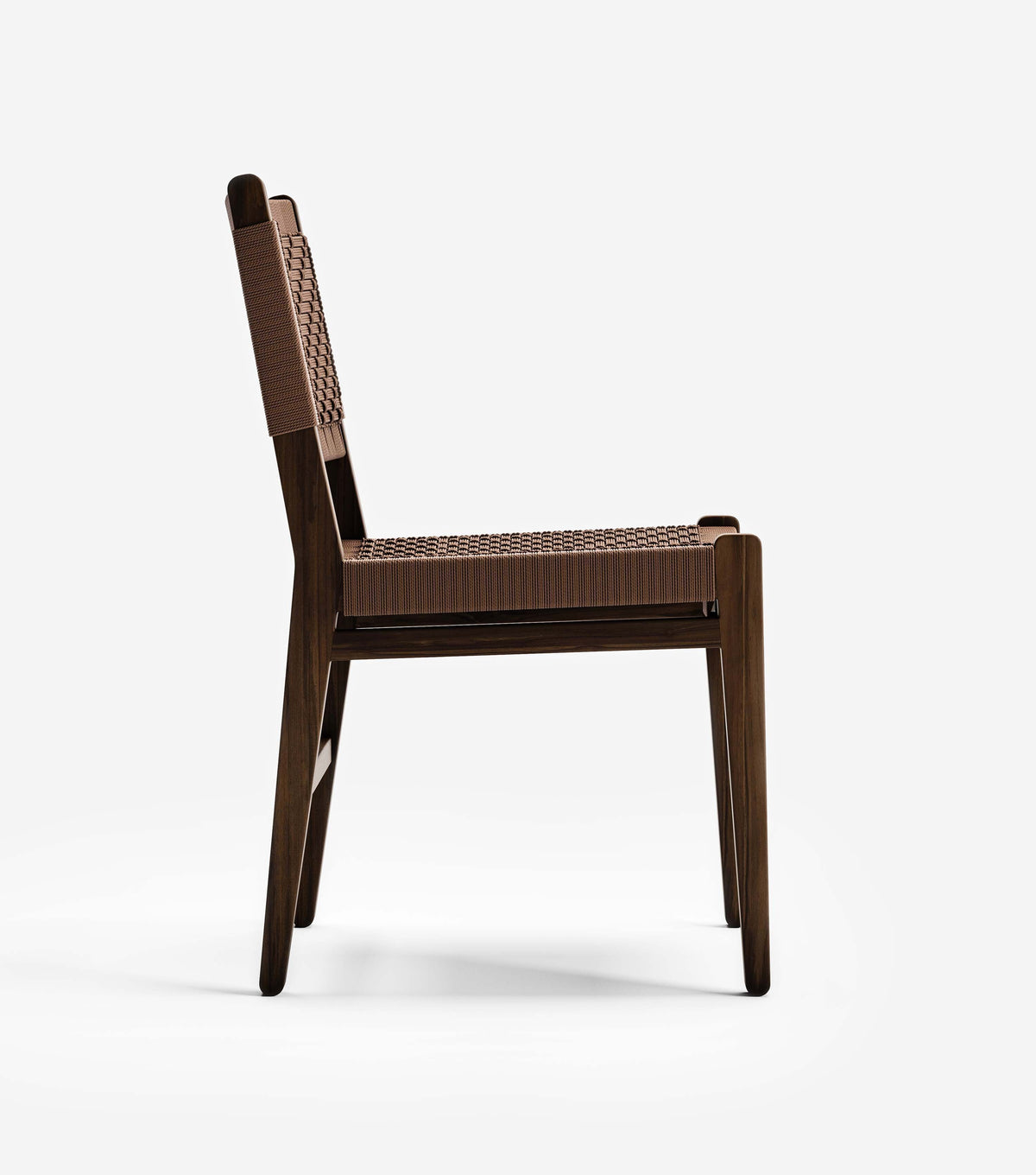 Coffee Teak / Chocolate V Braided Cord