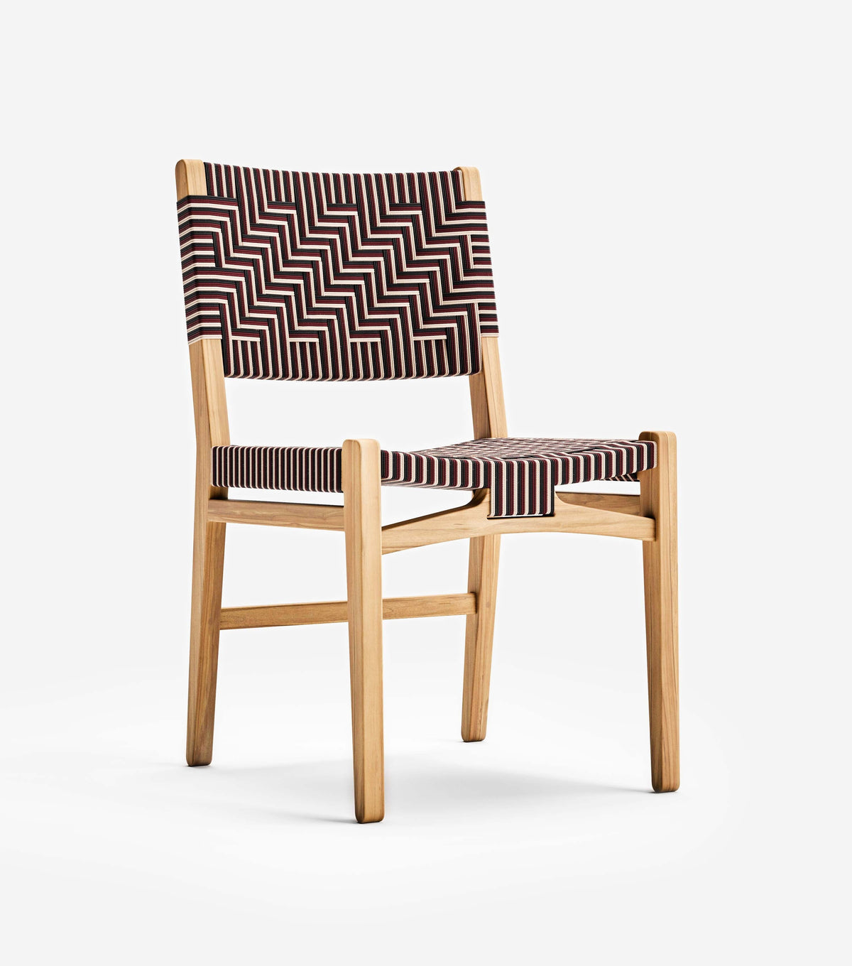 Natural Teak / Fuego Pattern
