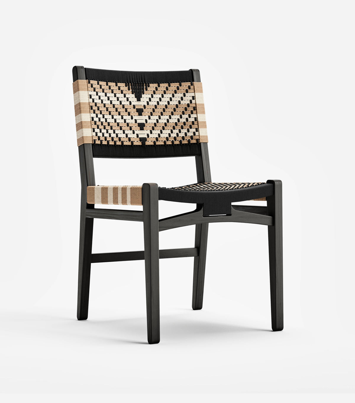 Charcoal Teak / Salpimienta Pattern