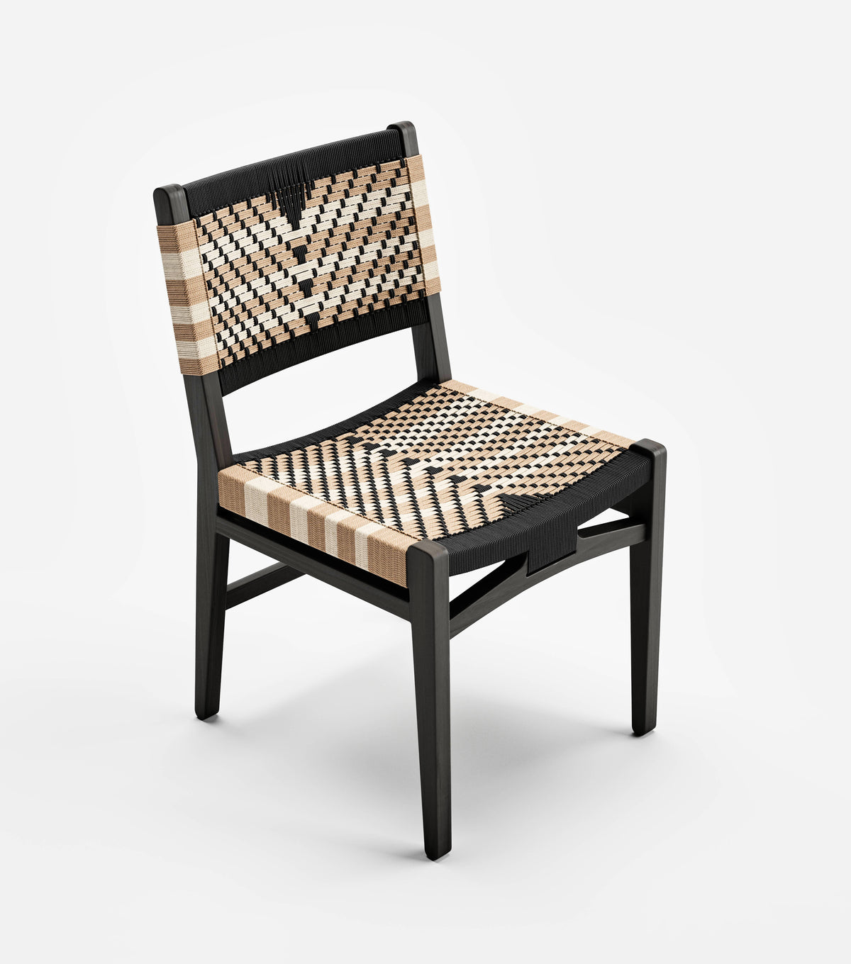 Charcoal Teak / Salpimienta Pattern