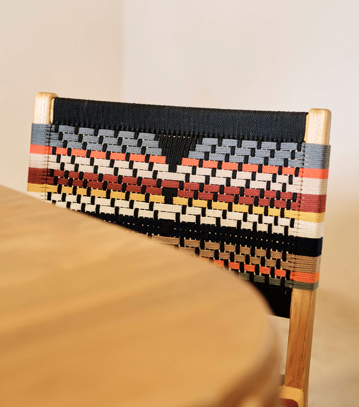 Natural Teak / San Geronimo Pattern