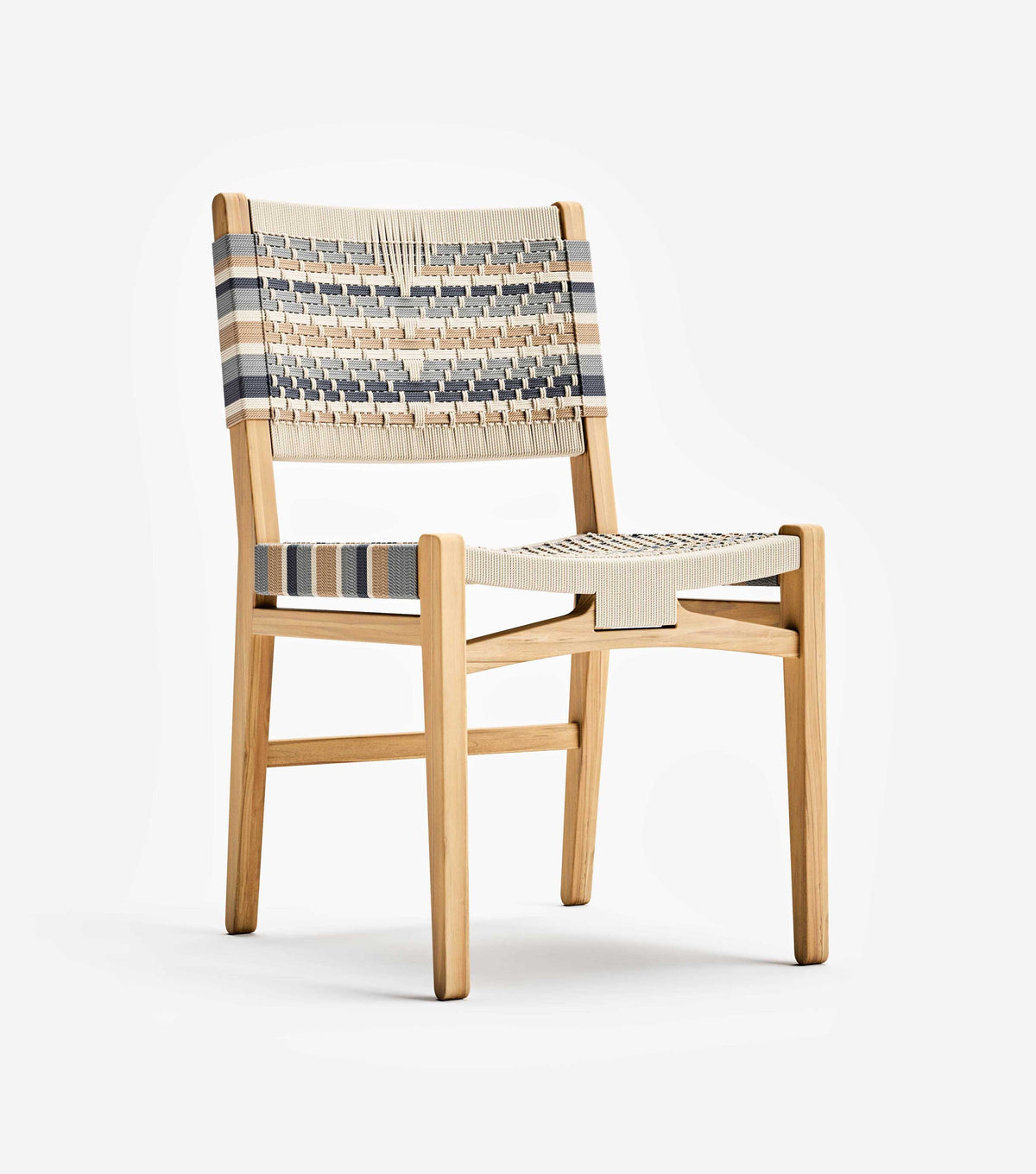 Natural Teak / Serena Pattern