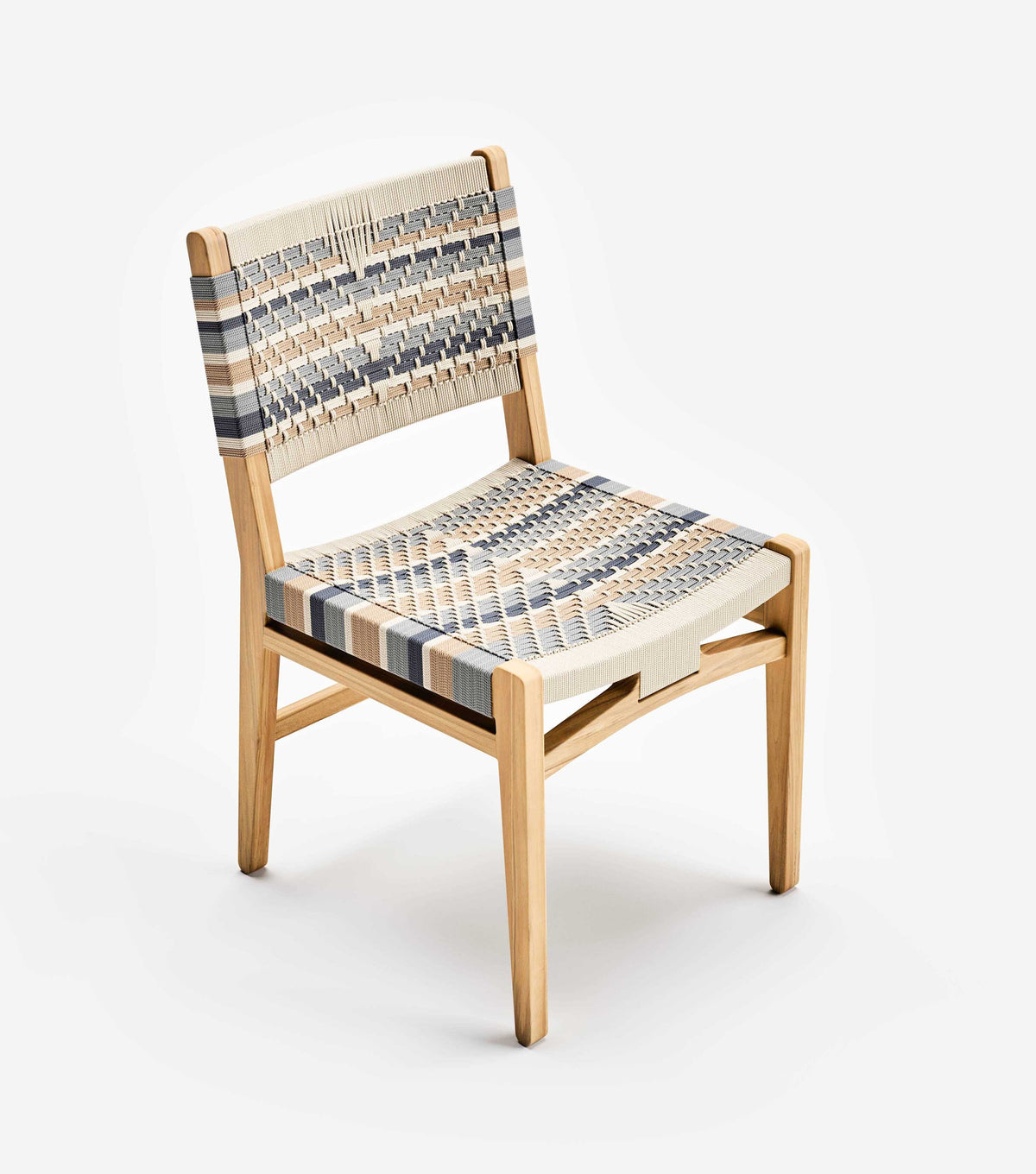 Natural Teak / Serena Pattern