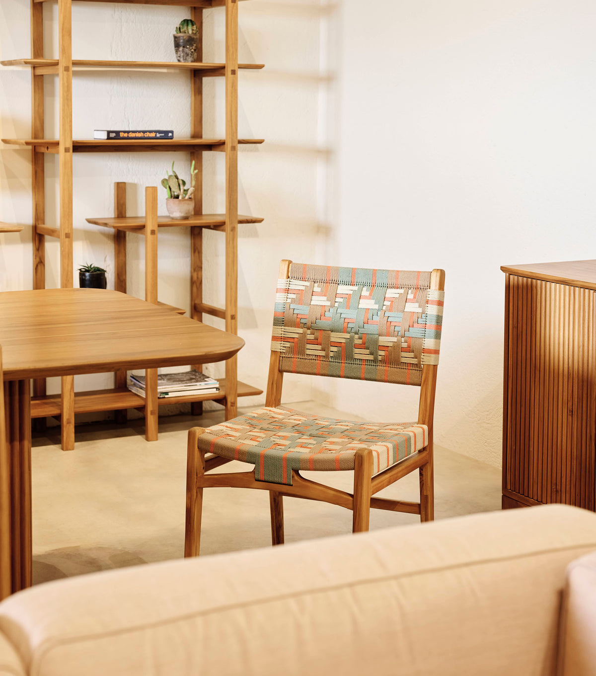 Natural Teak / Mar Pattern