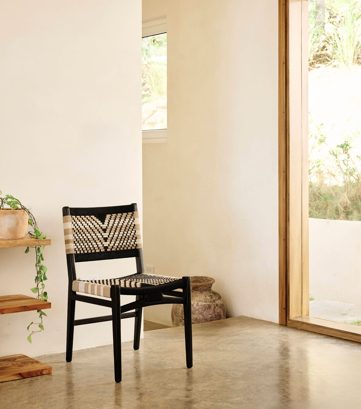 Charcoal Teak / Salpimienta Pattern