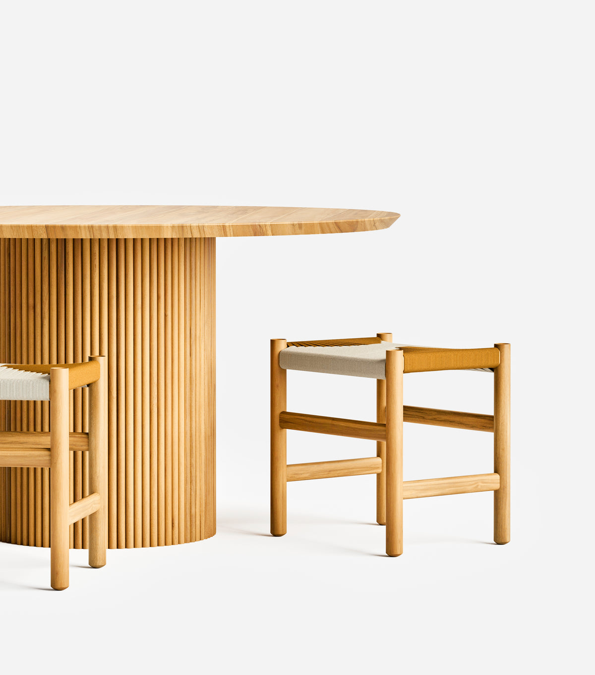 Natural Teak / Nova Pattern