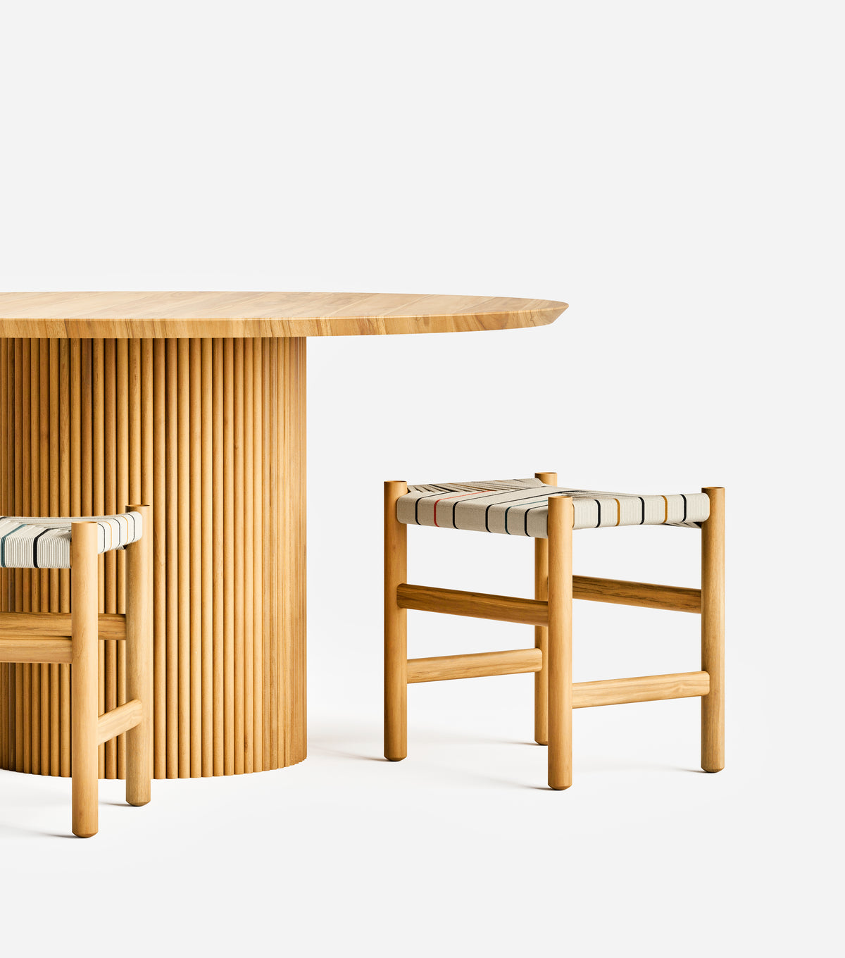 Natural Teak / Stijl Pattern