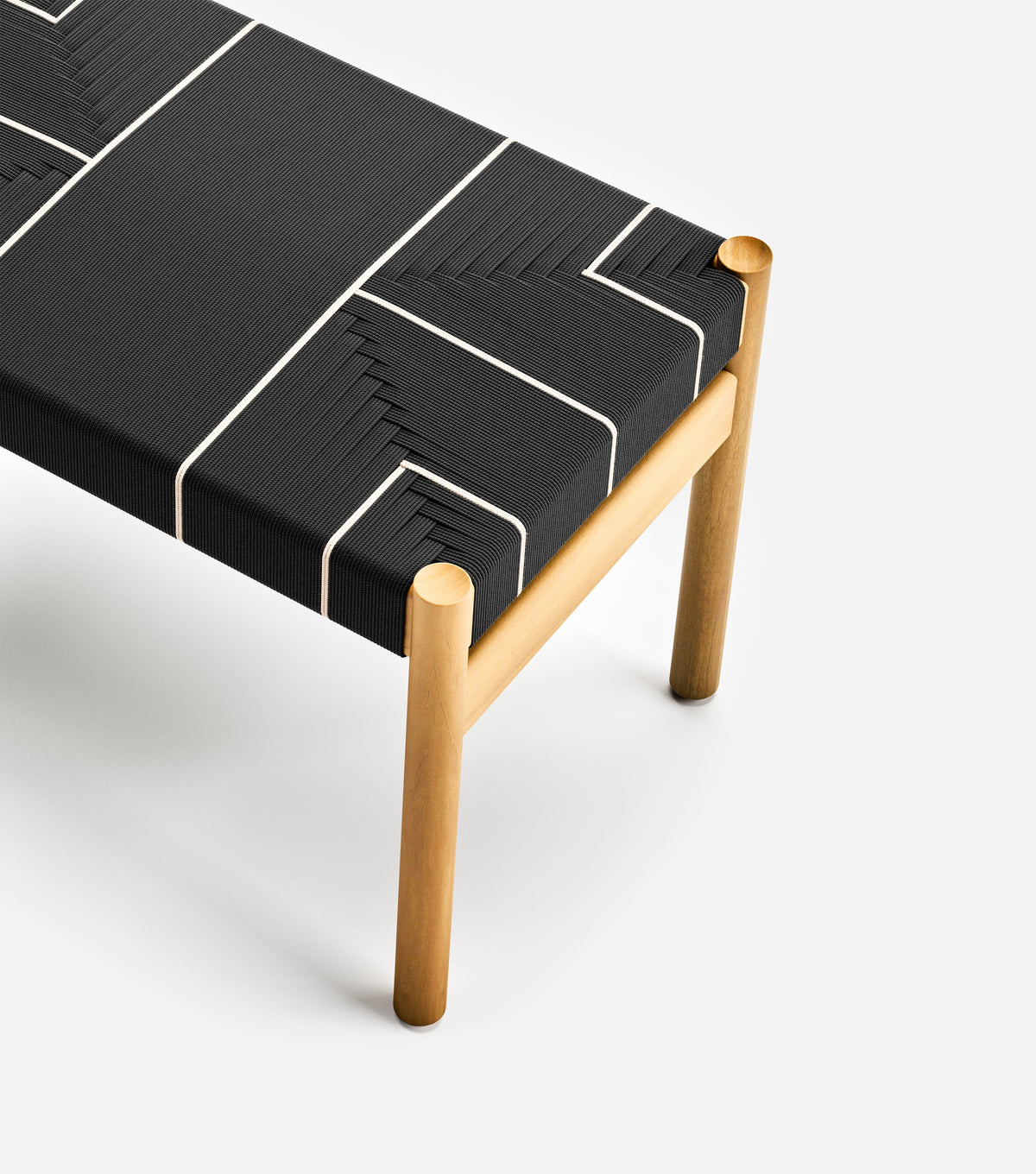 Natural Teak / Grafik Black & Naturaline Pattern