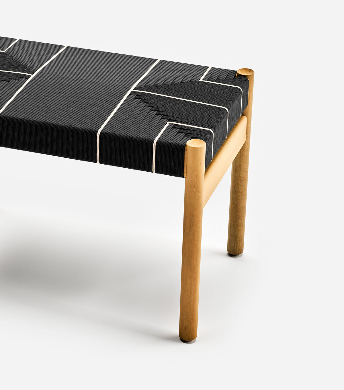 Natural Teak / Grafik Black & Naturaline Pattern