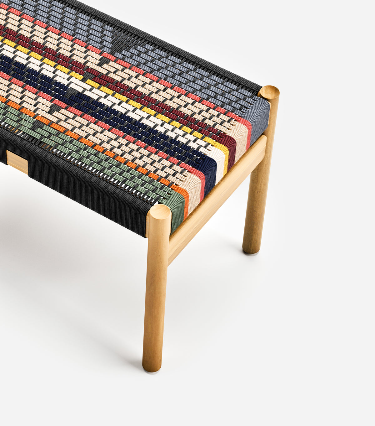Natural Teak / San Geronimo Pattern