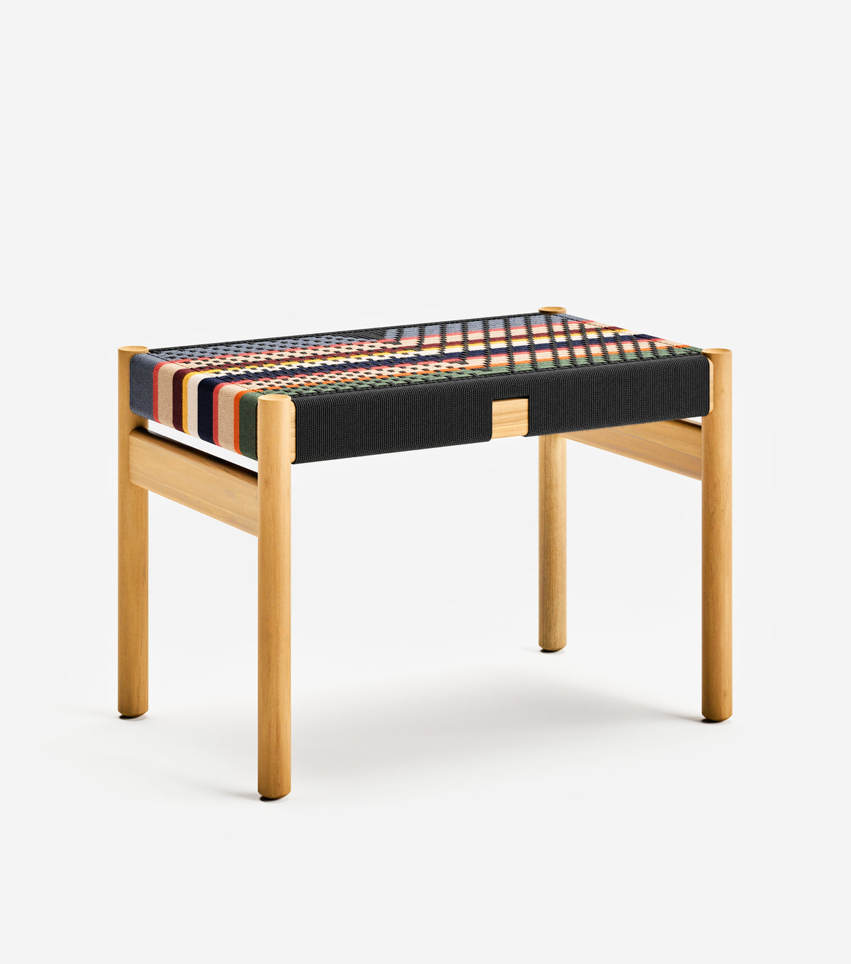 Natural Teak / San Geronimo Pattern