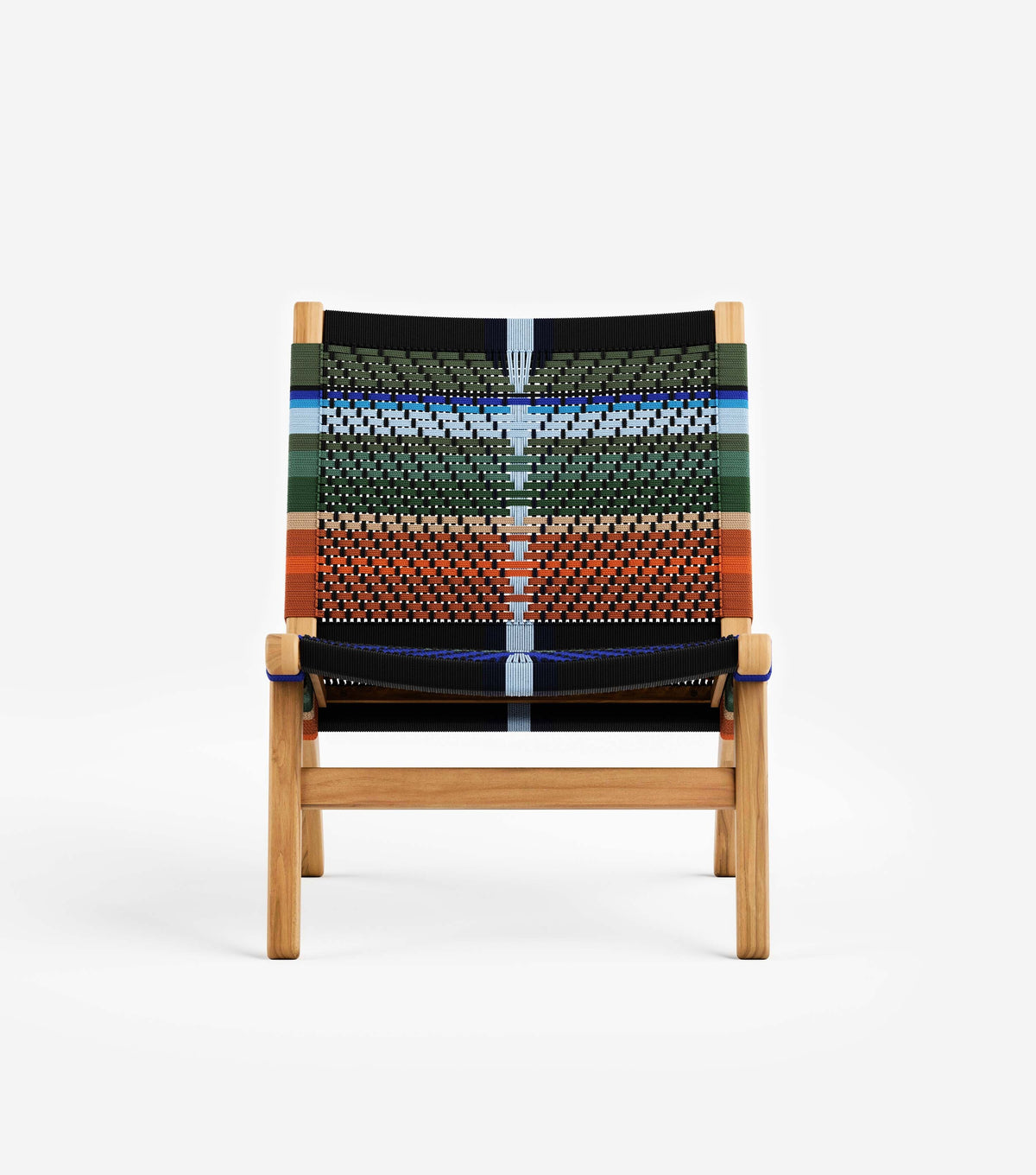 Natural Teak / Mot Mot Pattern