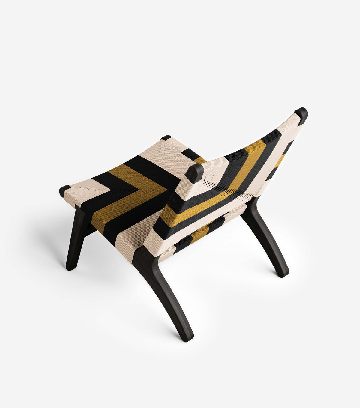 Charcoal Teak / Queen Bee Pattern
