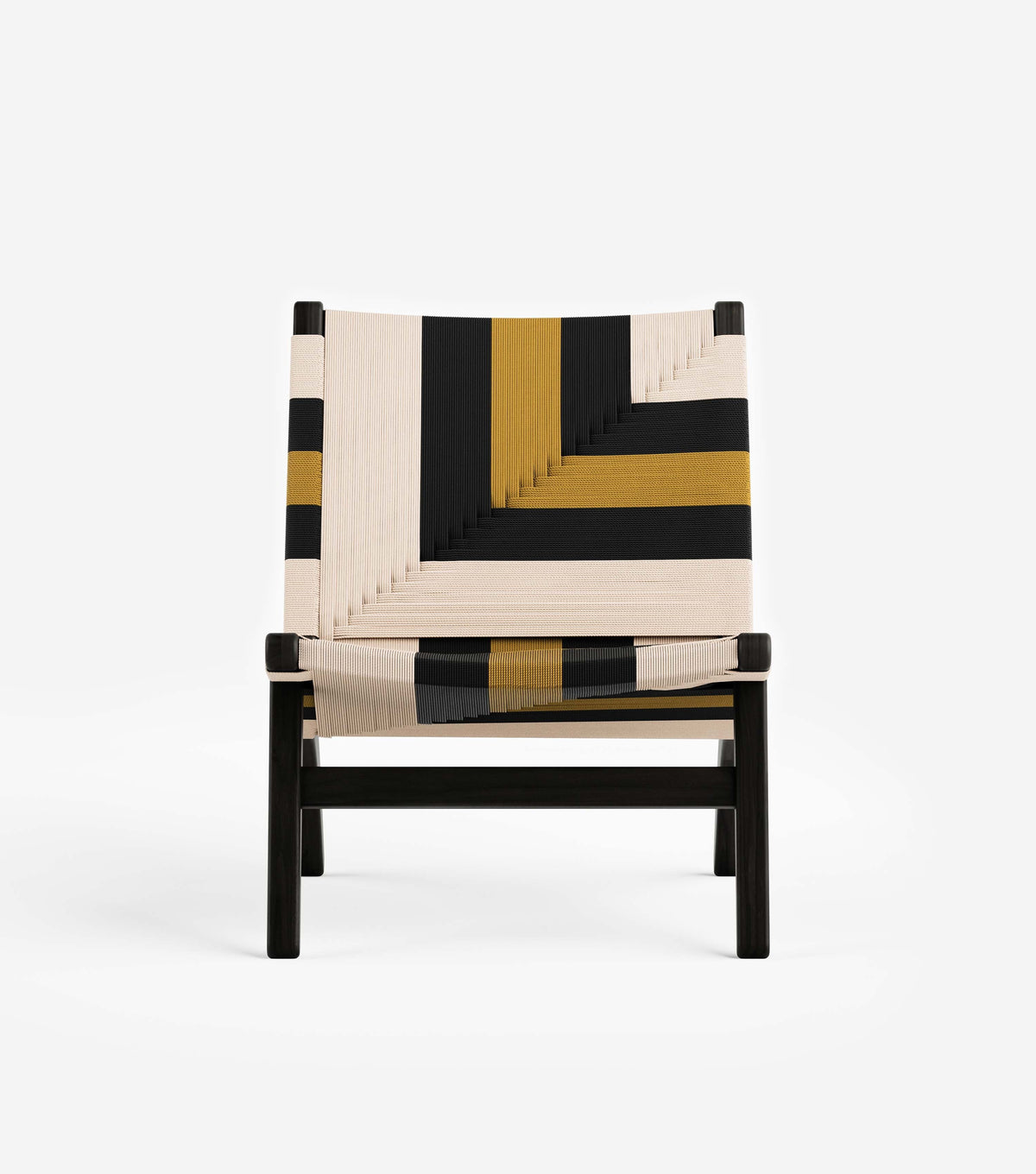Charcoal Teak / Queen Bee Pattern