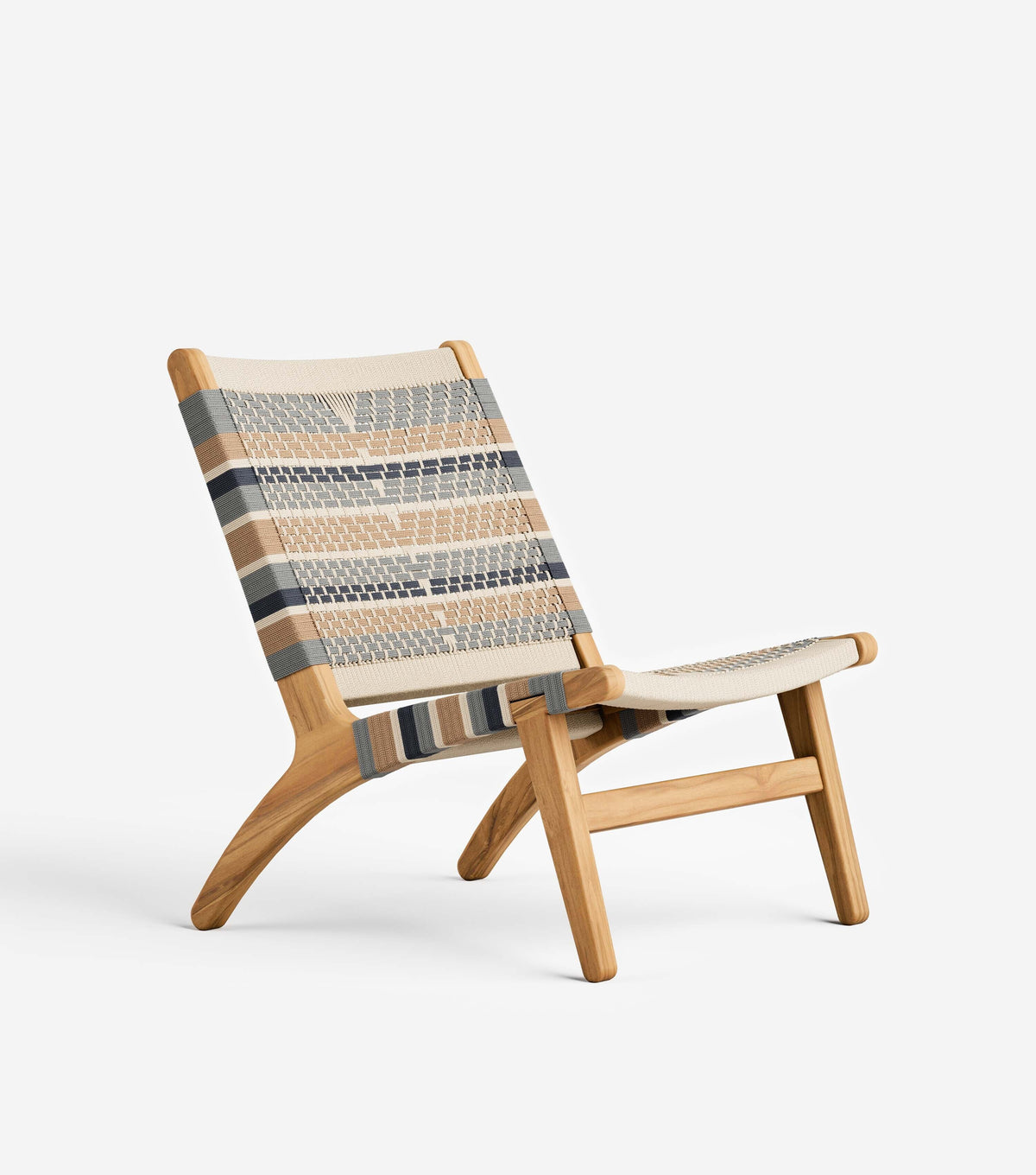 Natural Teak / Serena Pattern