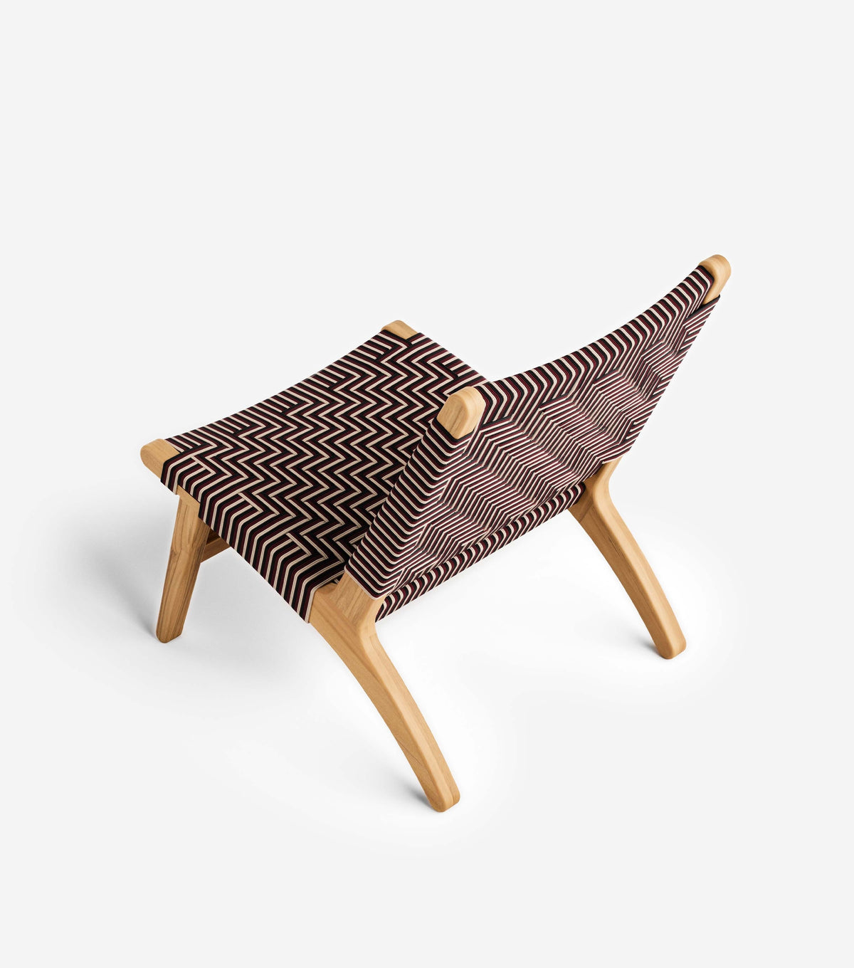 Natural Teak / Fuego Pattern