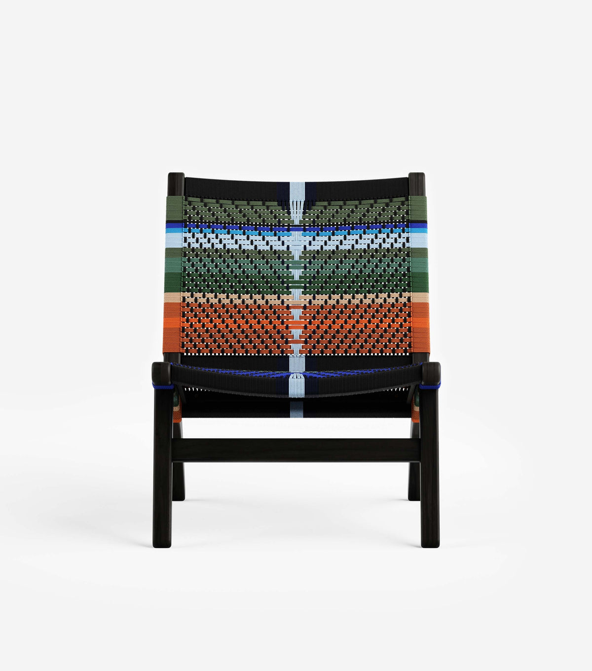 Charcoal Teak / Mot Mot Pattern