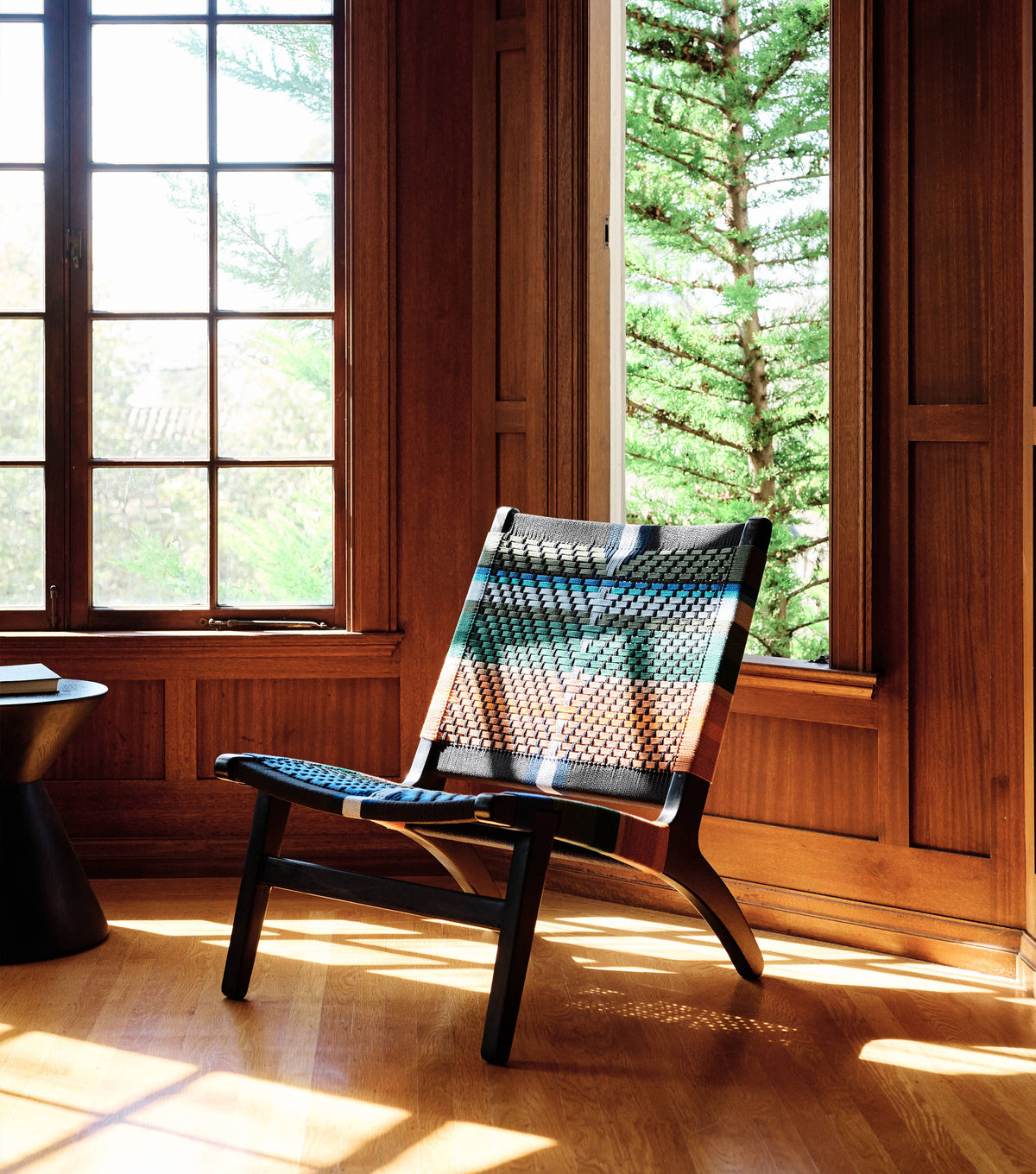 Charcoal Teak / Mot Mot Pattern