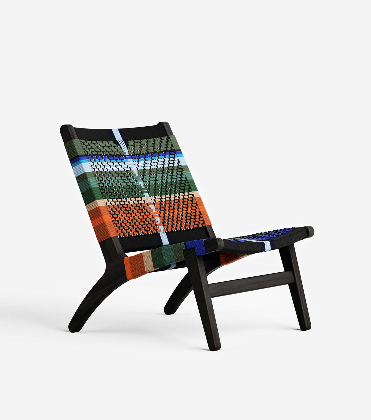 Charcoal Teak / Mot Mot Pattern