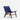 Coffee Teak / Midnight Blue Pattern