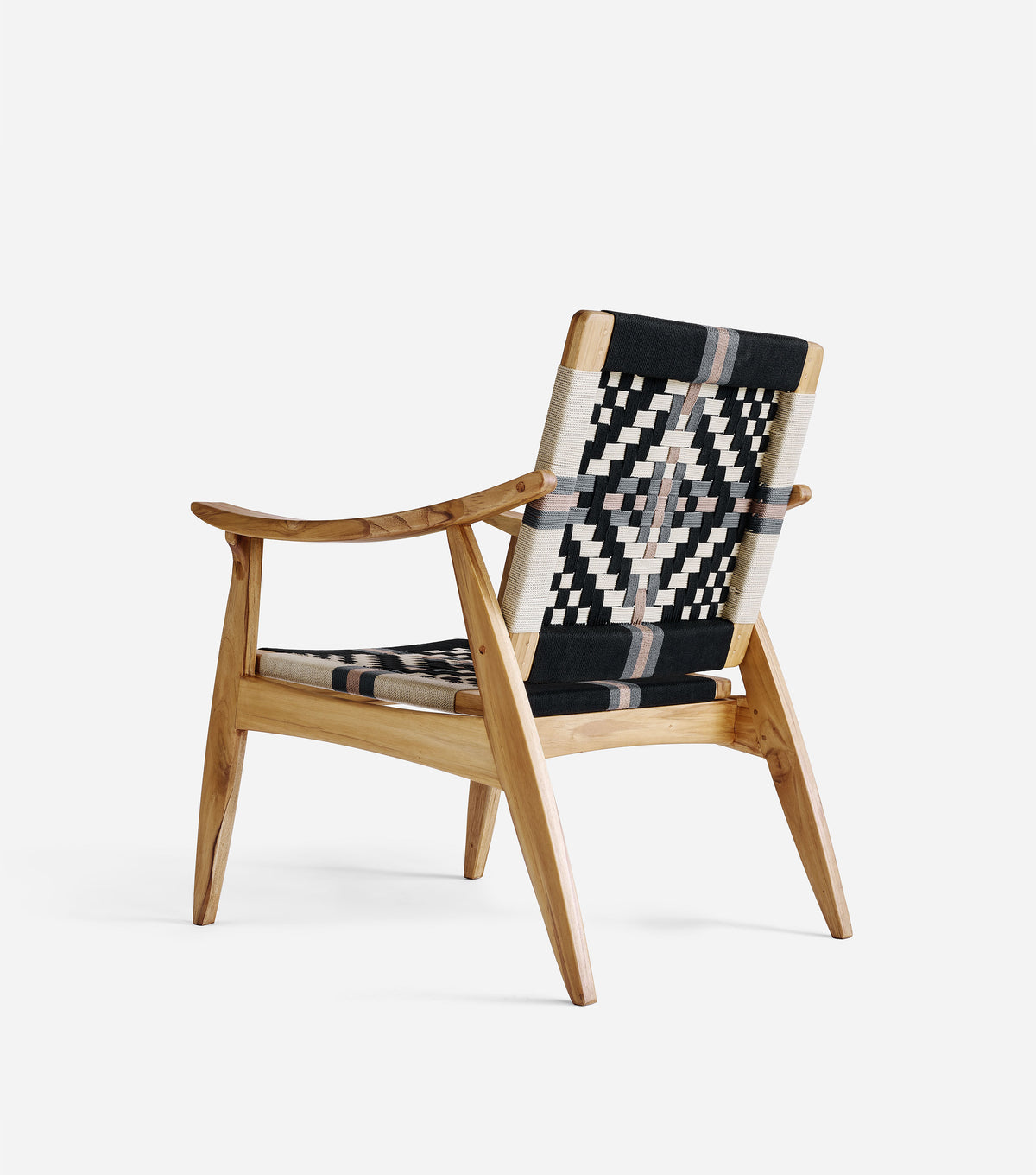 Natural Teak / Colonial Pattern