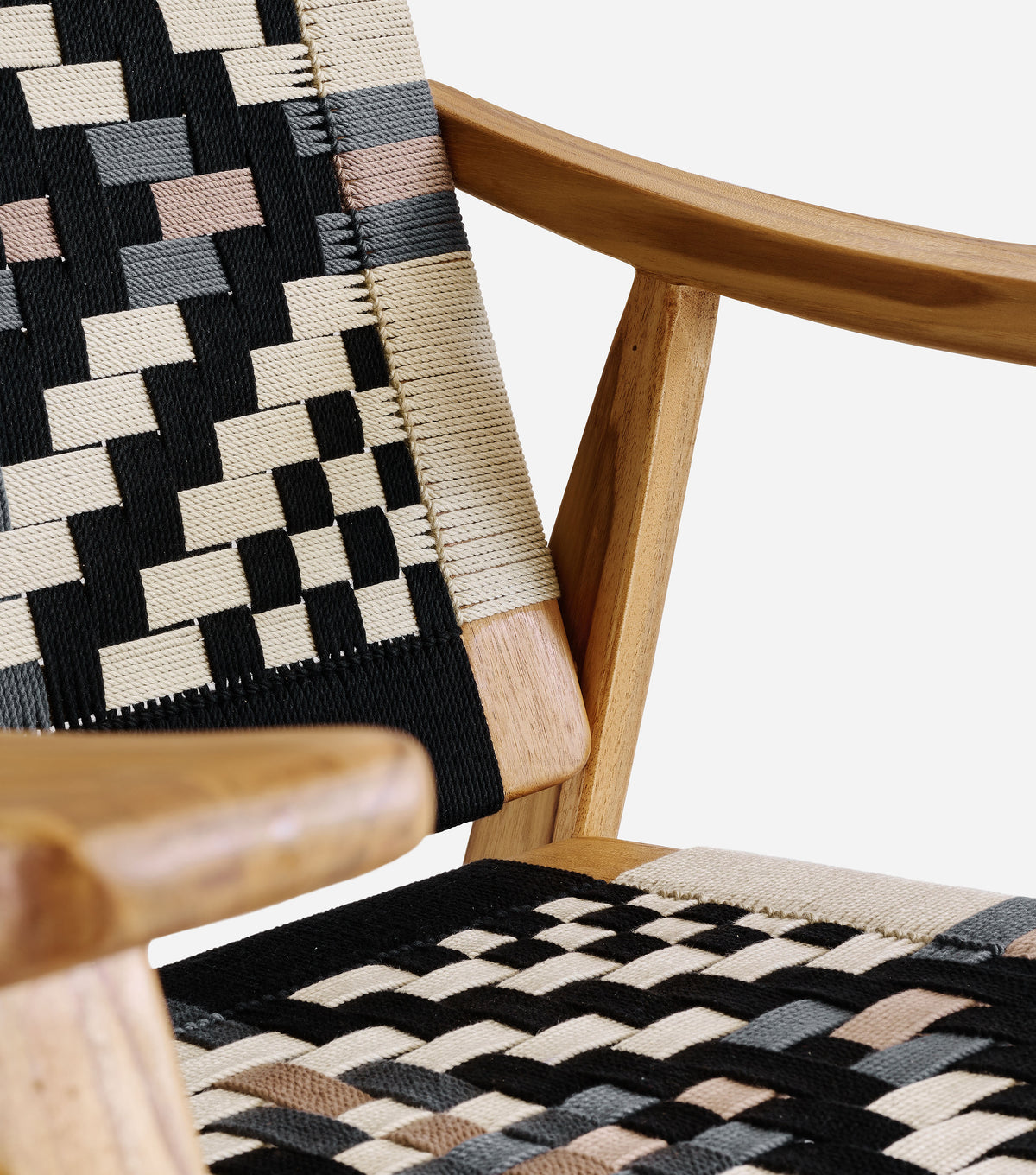 Natural Teak / Colonial Pattern