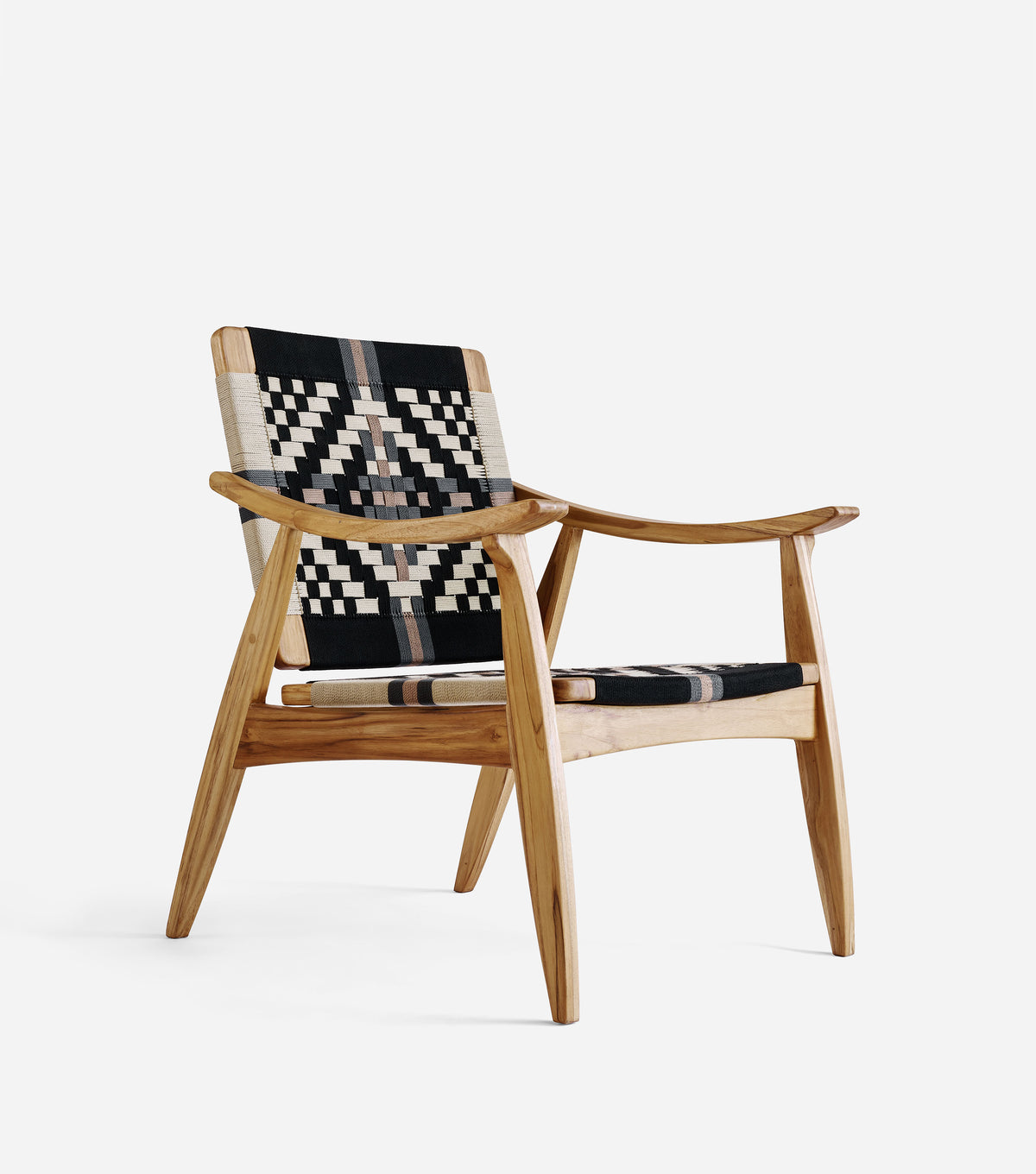 Natural Teak / Colonial Pattern