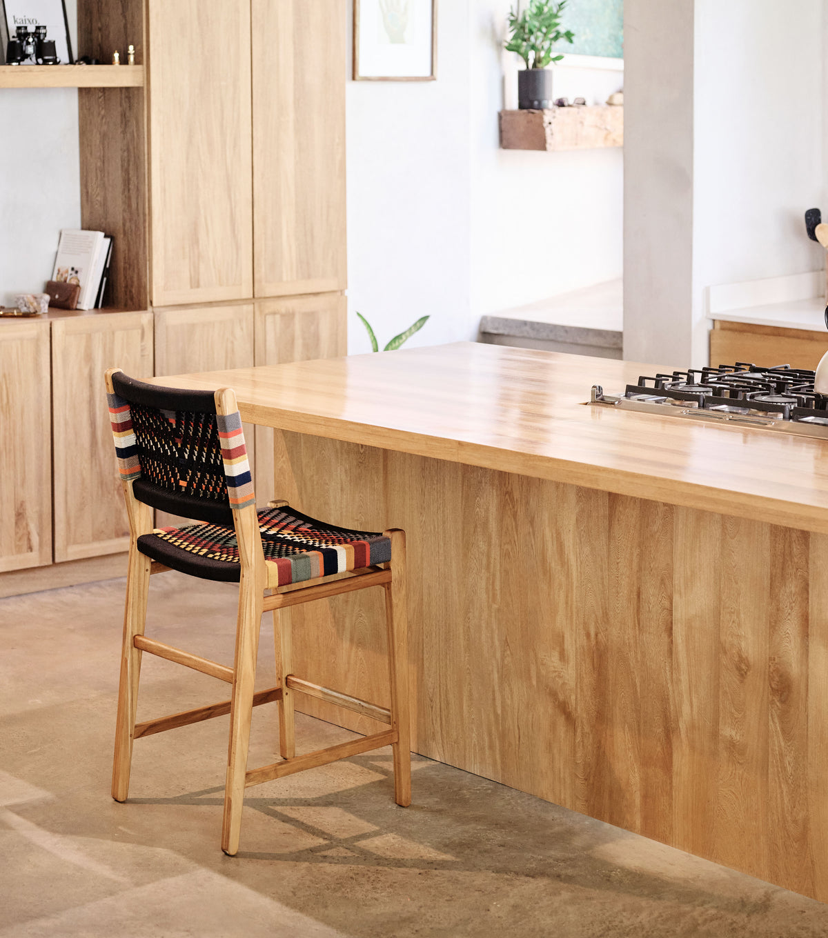 Natural Teak / San Geronimo Pattern / Counter