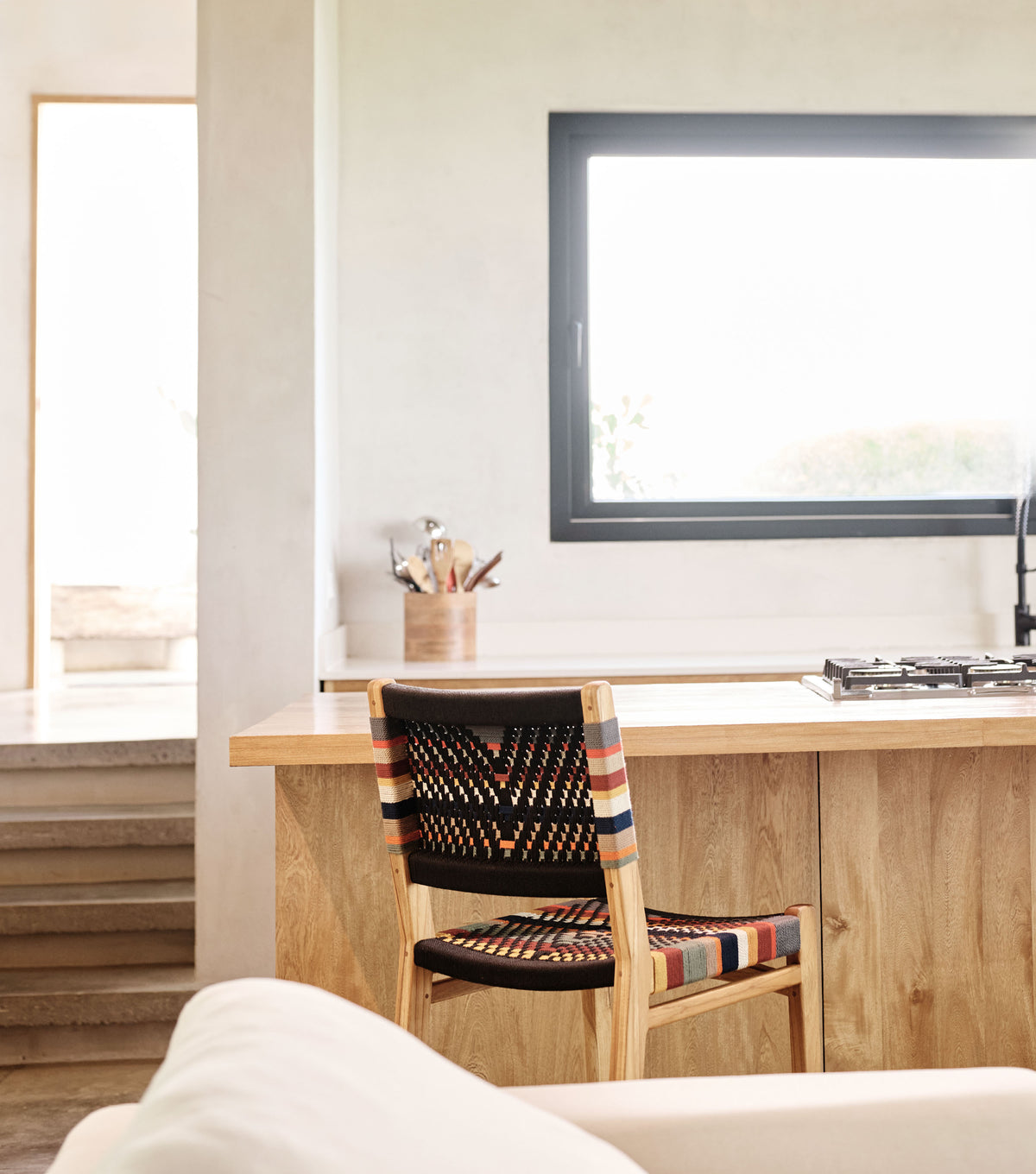Natural Teak / San Geronimo Pattern / Counter