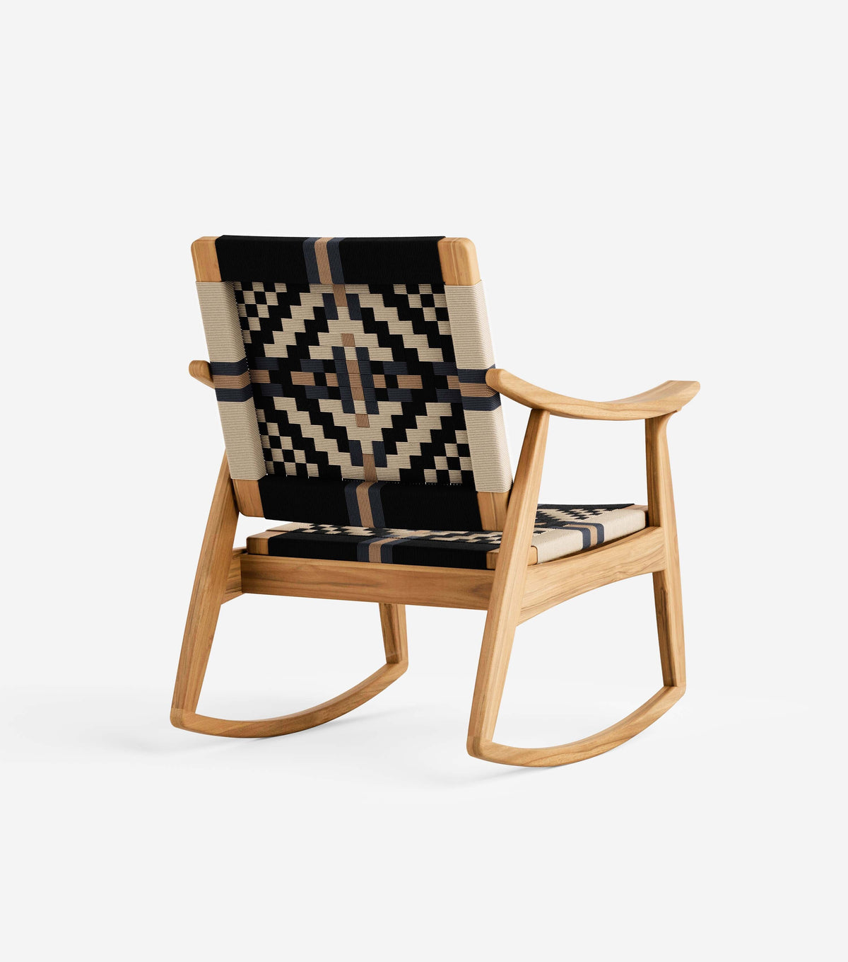 Natural Teak / Colonial Pattern