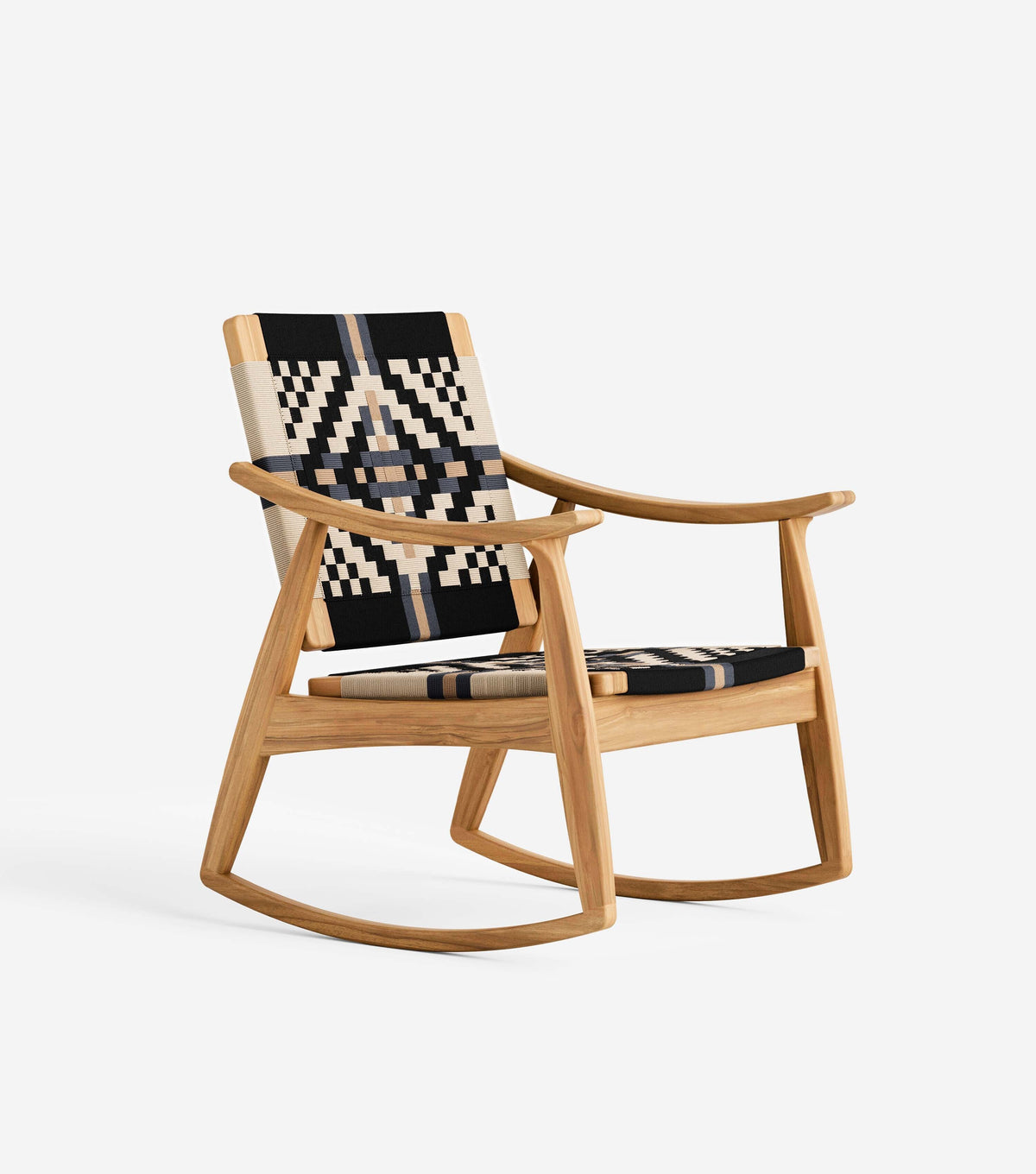 Natural Teak / Colonial Pattern